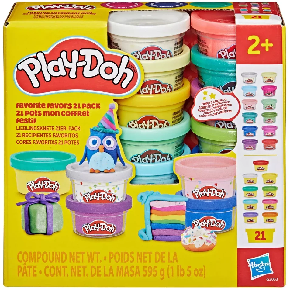 Play-Doh - Mėgstamiausios dovanėlės, 21 vnt. pakuotė (G3053)