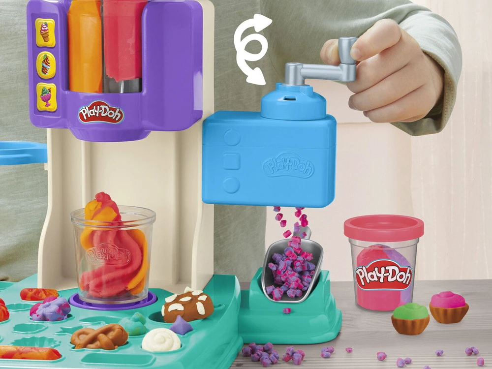 Modeliavimo rinkinys vaikams PLAY DOH Vaivorykštės ledai