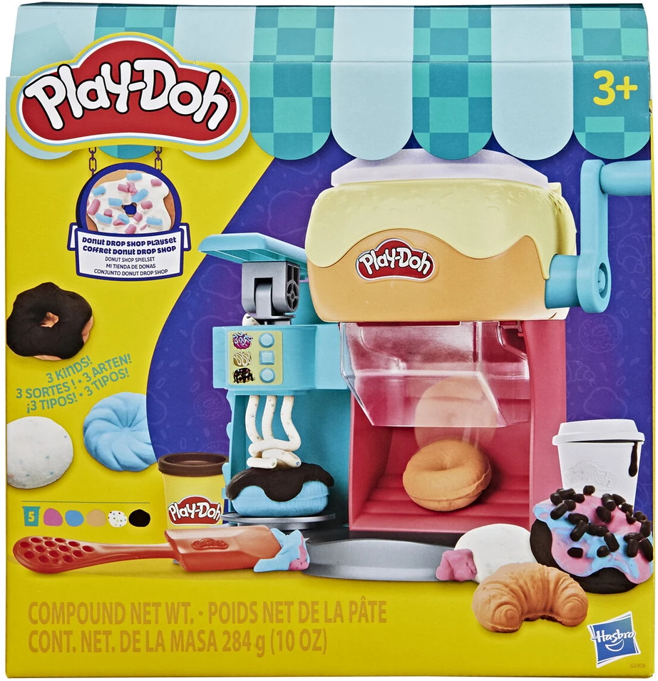 Modeliavimo rinkinys Play-Doh Spurgų kepykla (Donut Drop Shop)