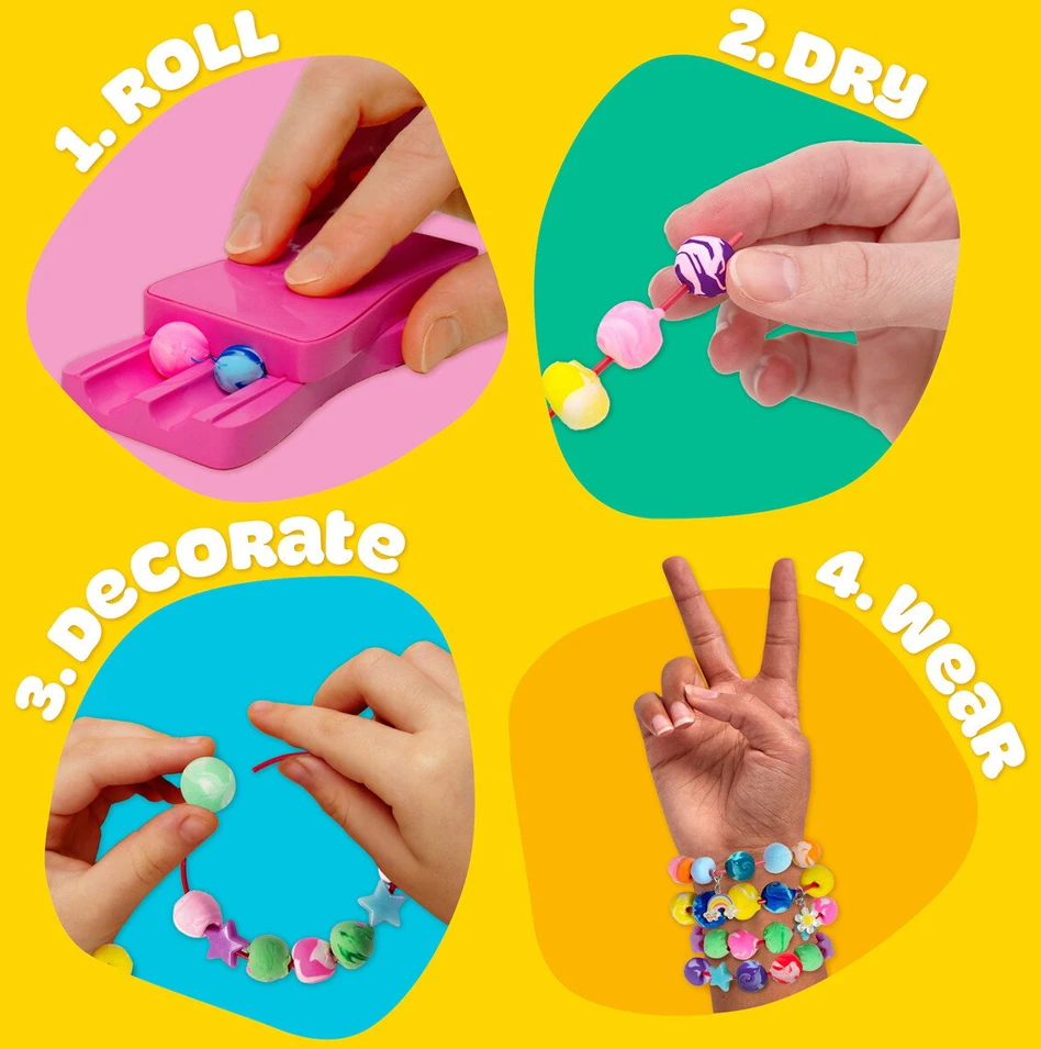 „Play-Doh“ – žaisliukų ir papuošalų gaminimo rinkinys (334-235801)