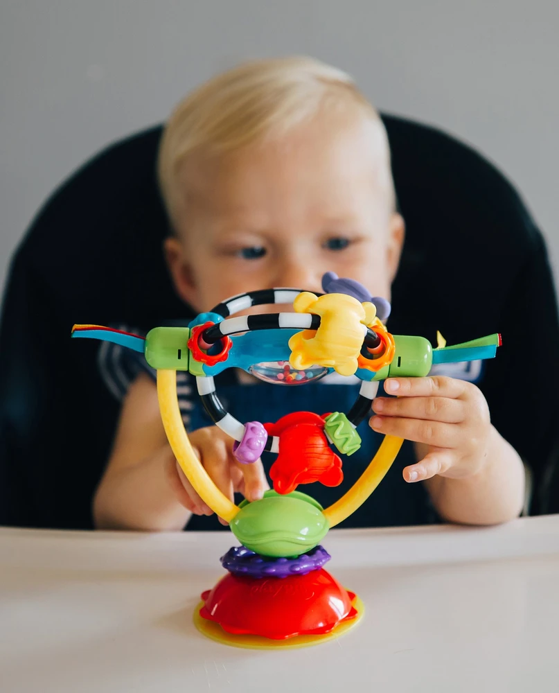 PLAYGRO besisukantis žaislas maitinimo kėdutei, 0182212