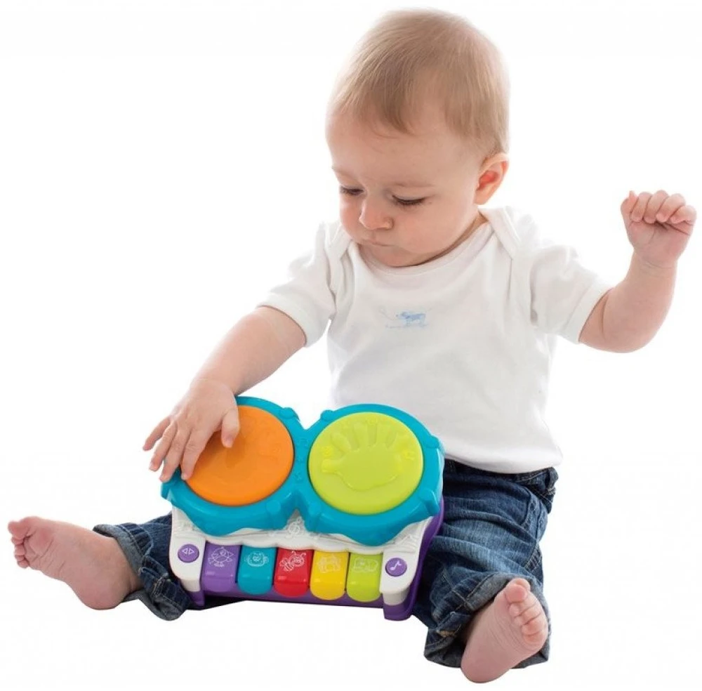 „Playgro“ – „Jerry's Class“ – 2 viename šviečiantis muzikos grotuvas (16384144)