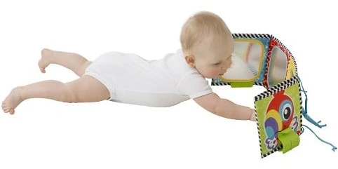 Playgro - Konvertuojamas pilvuko laiko veidrodėlis ir knyga (10186971)