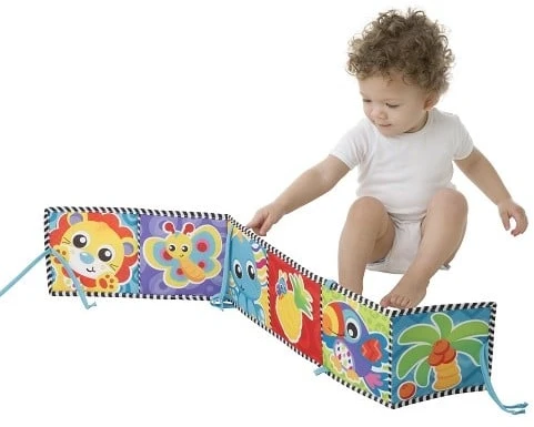 Playgro - Konvertuojamas pilvuko laiko veidrodėlis ir knyga (10186971)