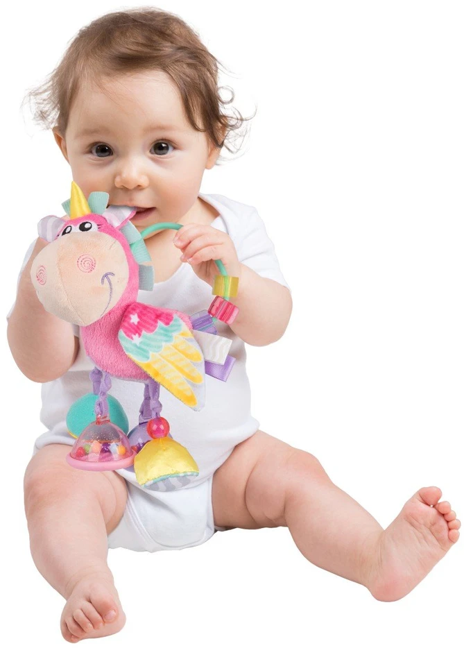 „Playgro“ – Vienaragio aktyvumo barškutis – Rožinis – (10188463)