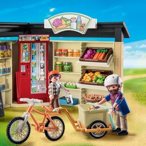 PLAYMOBIL 24 valandas veikianti ūkio parduotuvė 71250