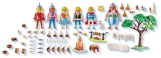 Playmobil Asterix 71827 Asterix: Wiejska biesiada