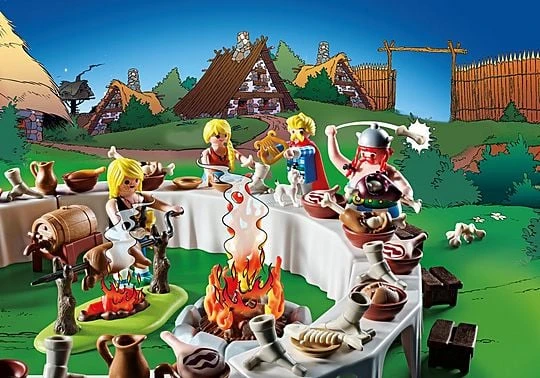 Playmobil Asterix 71827 Asterix: Wiejska biesiada