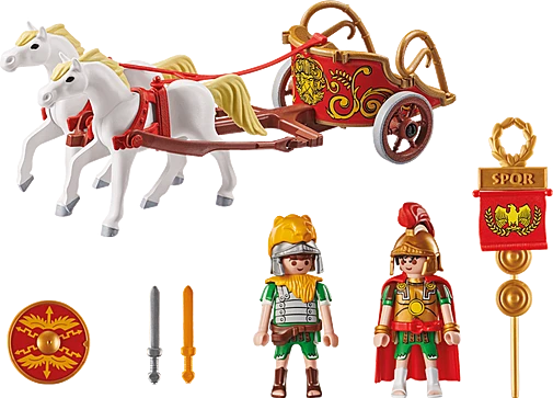 Playmobil - Asteriksas: Romėnų vežimas (71543)