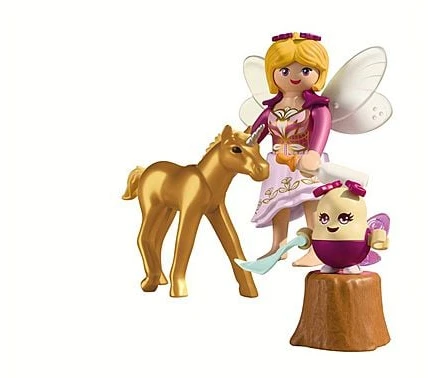 Konstruktorius Playmobil Fėja ir auksinis vienaragio kumeliukas (71844)