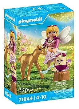 Konstruktorius Playmobil Fėja ir auksinis vienaragio kumeliukas (71844)