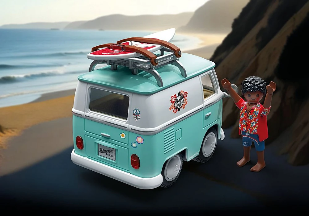 PLAYMOBIL - Automobiliai: X Volkswagen T1 kemperis (71857)