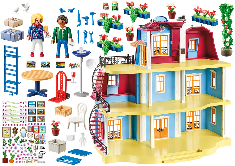 Playmobil lėlių namelis 70205 Didelis lėlių namelis
