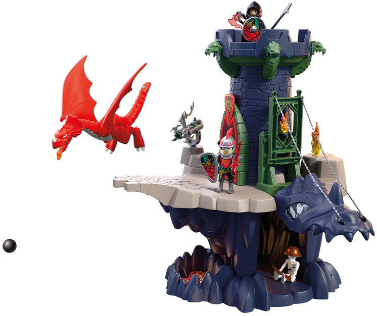 Playmobil Knights 72113 Riterių muzikinis centras su Slibino herbu
