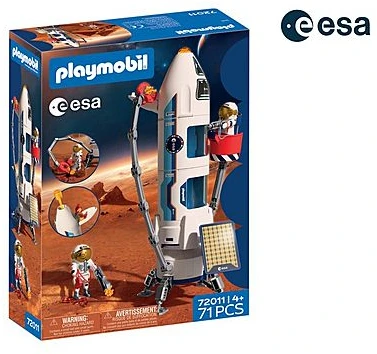 Konstruktorius Playmobil ESA: Mars Research Rocket (72011)