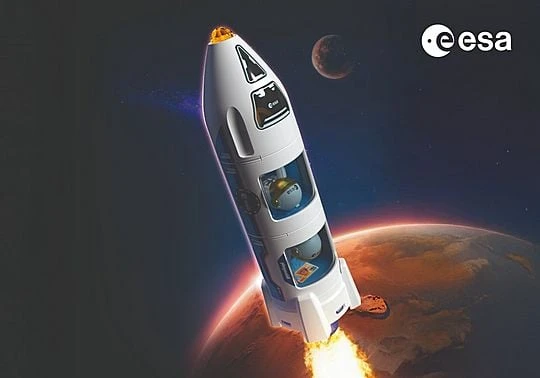 Konstruktorius Playmobil ESA: Mars Research Rocket (72011)