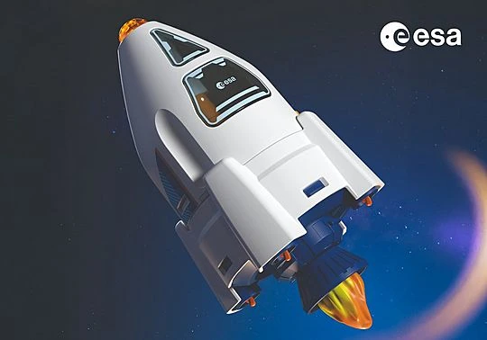 Konstruktorius Playmobil ESA: Mars Research Rocket (72011)