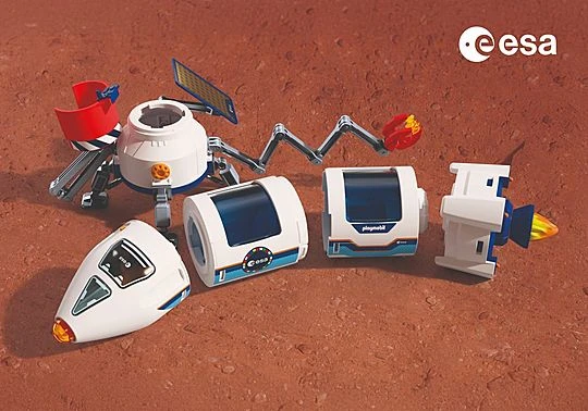Konstruktorius Playmobil ESA: Mars Research Rocket (72011)
