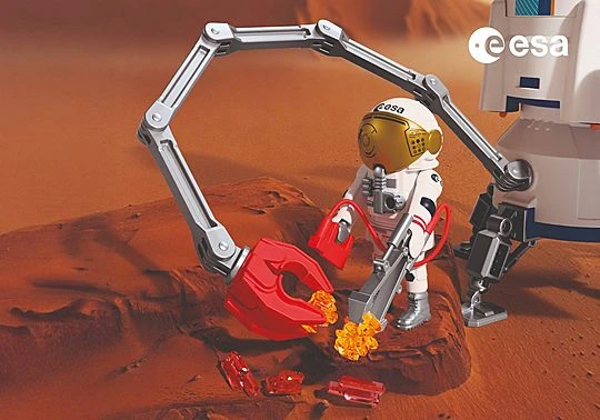 Konstruktorius Playmobil ESA: Mars Research Rocket (72011)