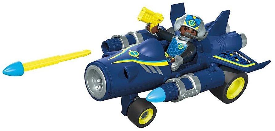 PLAYMOBIL - Funstars: Lenktynių kosminis lėktuvas (71719)