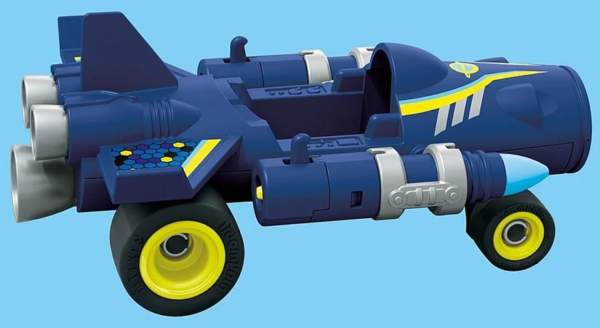PLAYMOBIL - Funstars: Lenktynių kosminis lėktuvas (71719)
