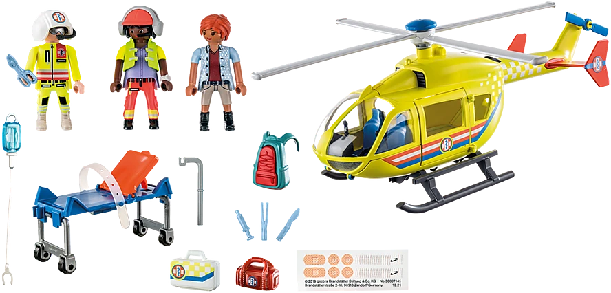 Playmobil City Life 71203 Gelbėjimo sraigtasparnis