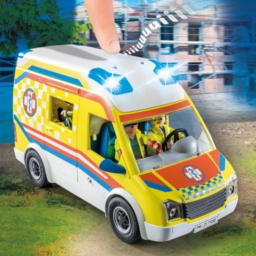 Playmobil City Life 71202 Greitosios pagalbos automobilis su šviesa ir garsu