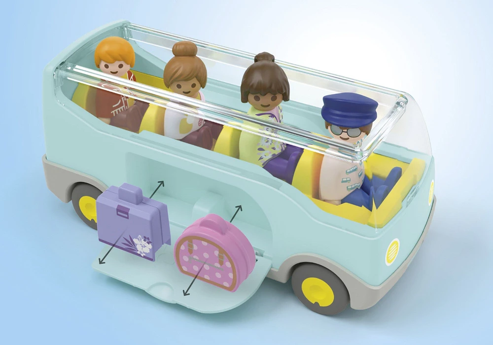 PLAYMOBIL - JUNIOR: Oro uosto autobusas (71682)