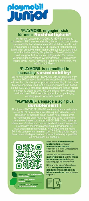 PLAYMOBIL - JUNIOR: Oro uosto autobusas (71682)