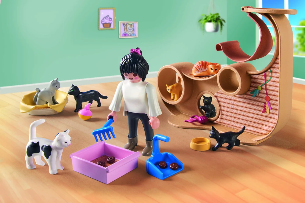 Playmobil My Life 71744 Cat Cafe
