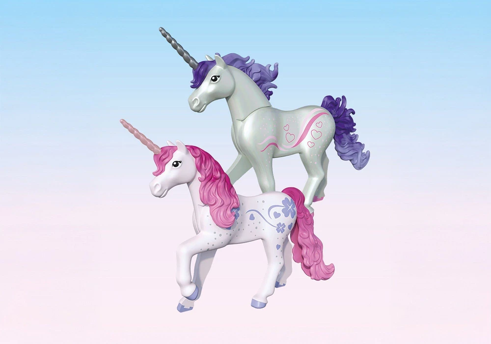 Konstruktorius Playmobil Unicorn Lucky Lavender su fėja 71843