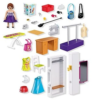 Konstruktorius Playmobil Kūrybingas mados dizaineris (72082)