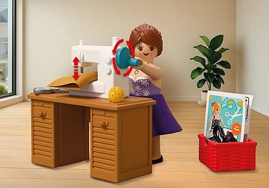 Konstruktorius Playmobil Kūrybingas mados dizaineris (72082)