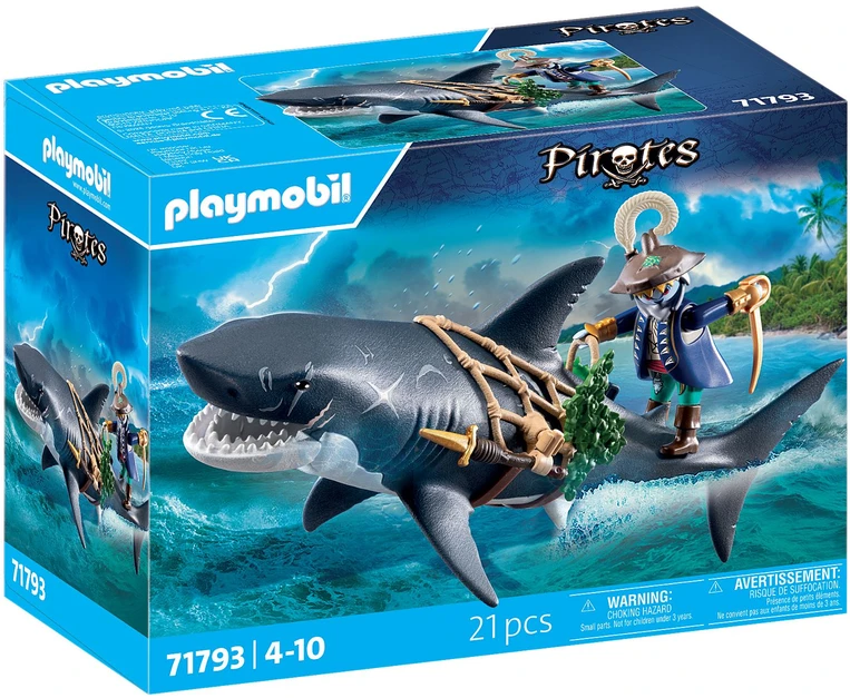 Playmobil Pirates 71793 Milžiniškas ryklio piratas
