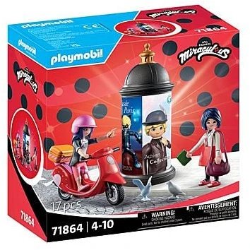 „Playmobil Miraculous“ 71864 Paspirtukų važiavimas Paryžiuje