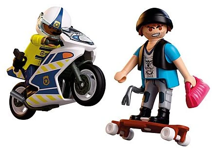 PLAYMOBIL - Motociklo gaudynės (72079)