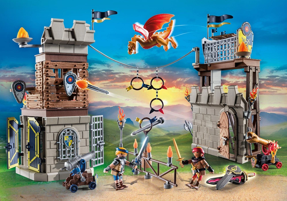 PLAYMOBIL NOVELMORE Kovos vagonas 71298