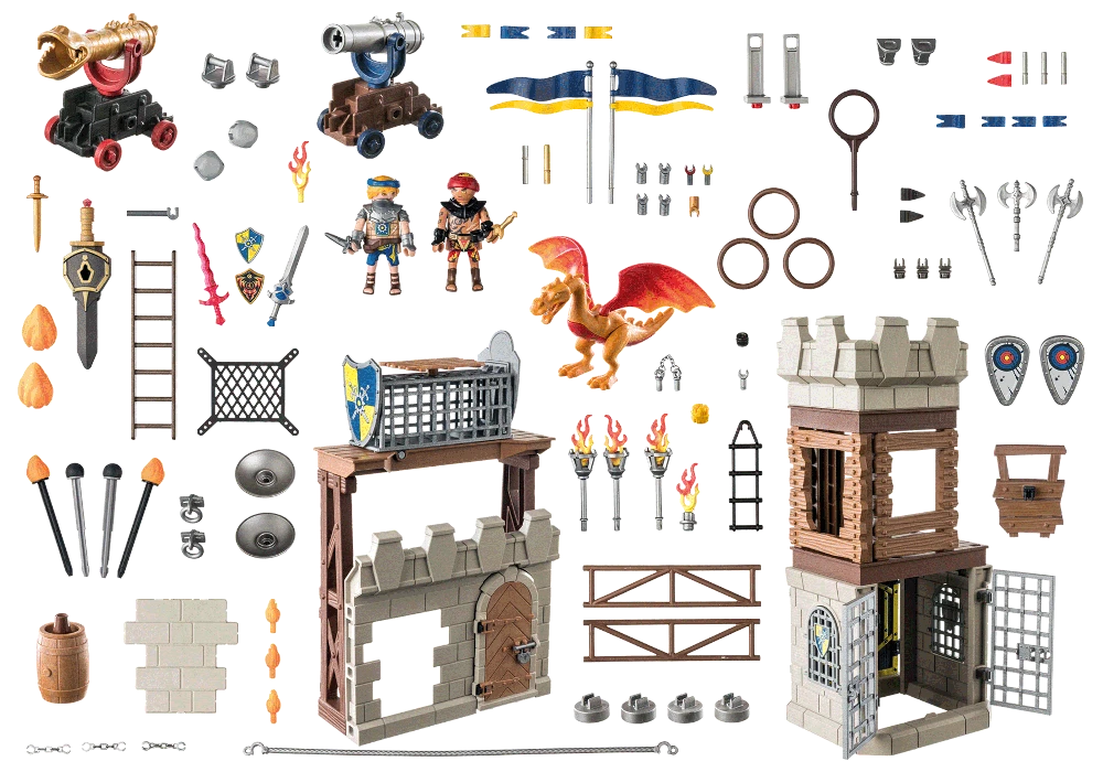PLAYMOBIL NOVELMORE Kovos vagonas 71298