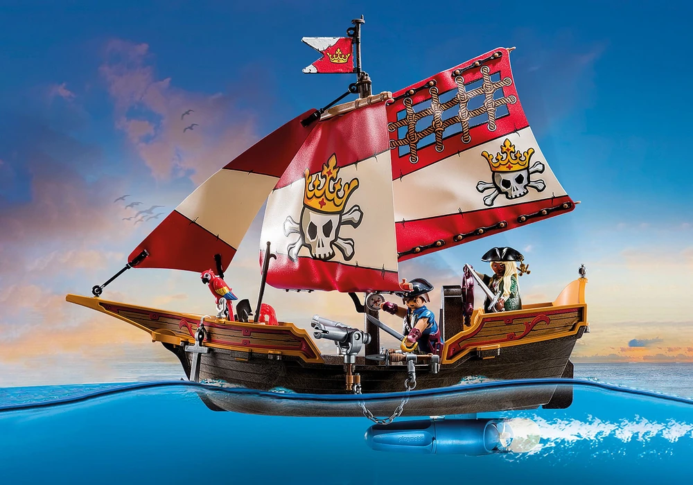 Playmobil Pirates 71418 Piratų laivas