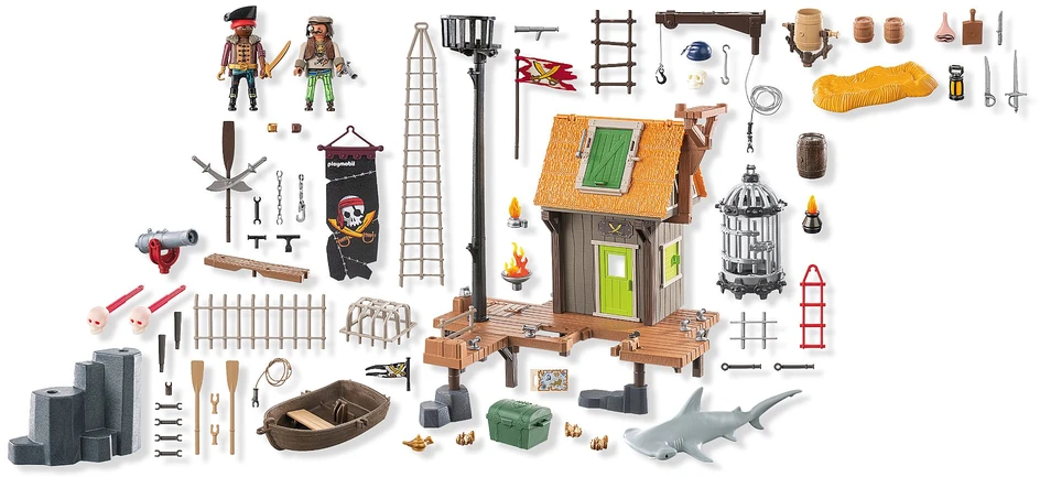 Playmobil Pirates 71792 Piratų uostas su kalėjimu
