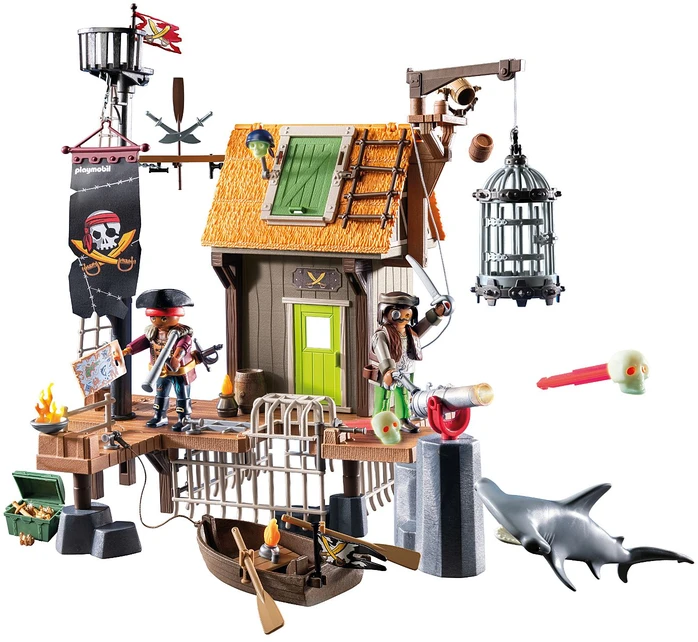 Playmobil Pirates 71792 Piratų uostas su kalėjimu
