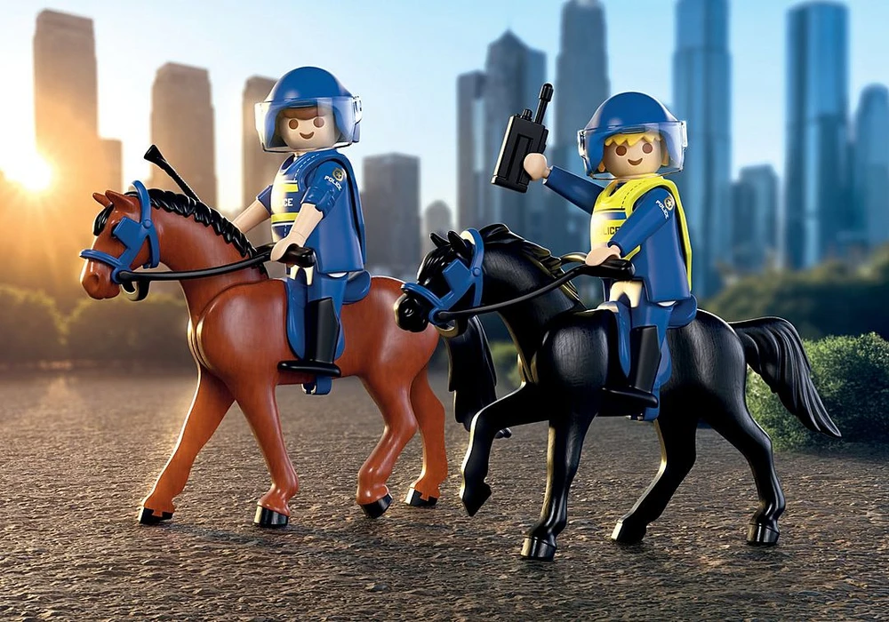 PLAYMOBIL - Policijos eskadrilė (71877)