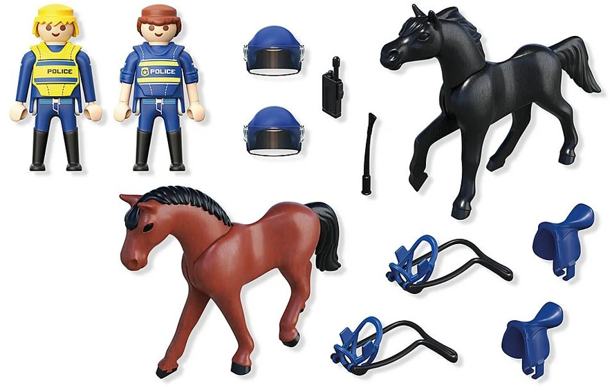 PLAYMOBIL - Policijos eskadrilė (71877)