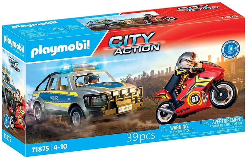 Playmobil Action Heroes 71875 Policijos pikapo gaudynės