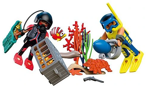 PLAYMOBIL - Policijos naras su lobiu (72078)