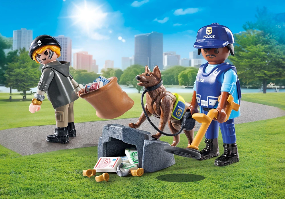 „Playmobil Action Heroes“ 71731 Šuns paieškos seklys