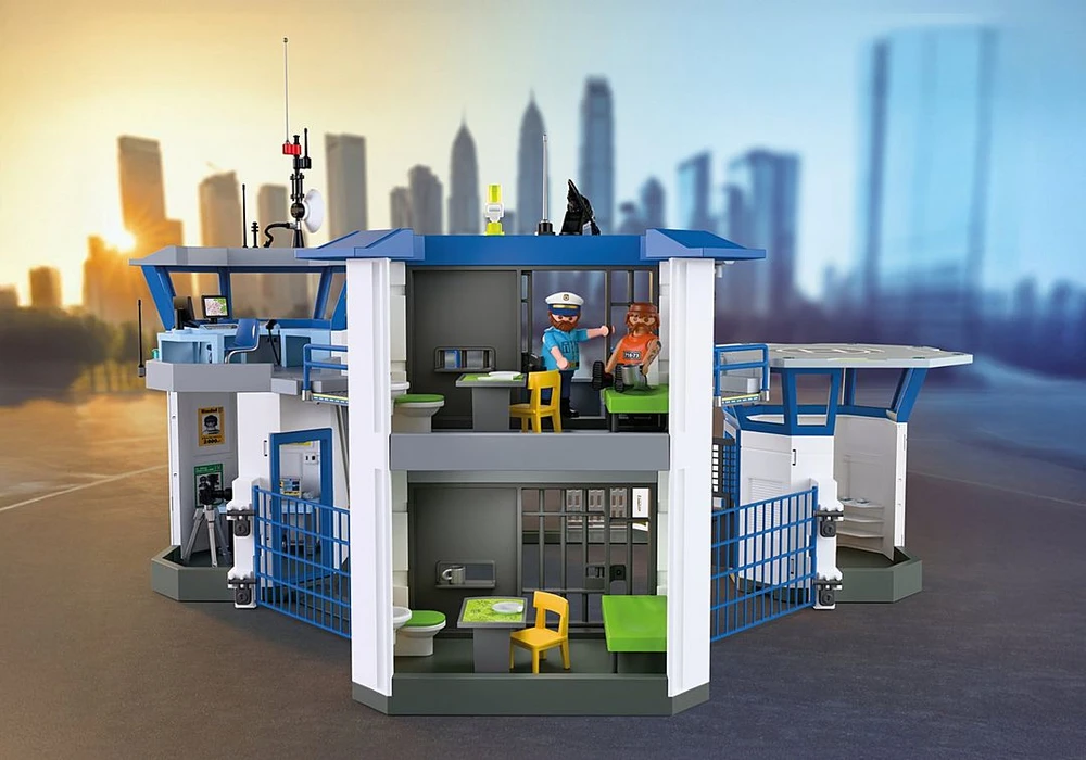 Playmobil Action Heroes 71873 Policijos vadavietės centras