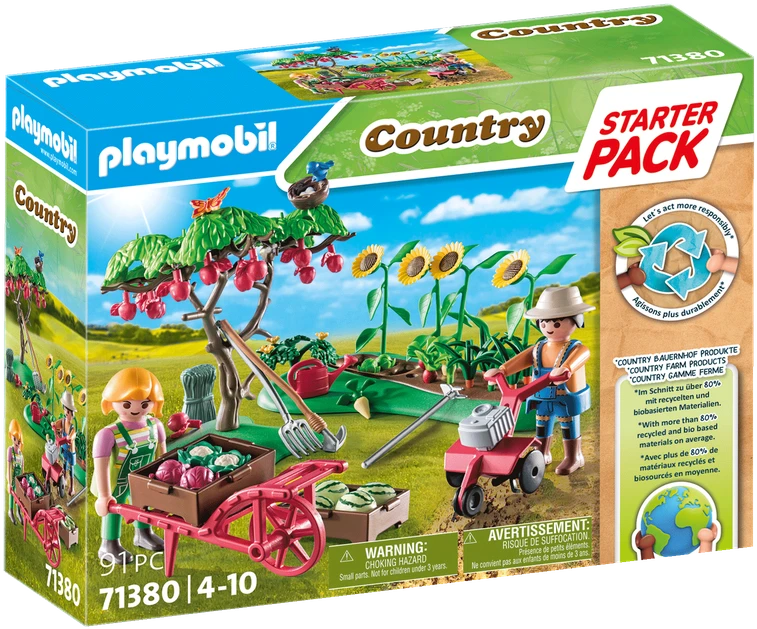 Konstruktorius Playmobil Starter Pack Vegetable Garden 71380
