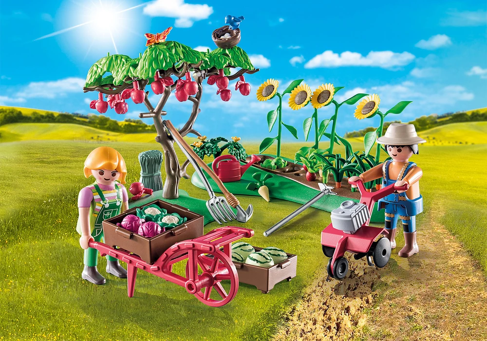 Konstruktorius Playmobil Starter Pack Vegetable Garden 71380