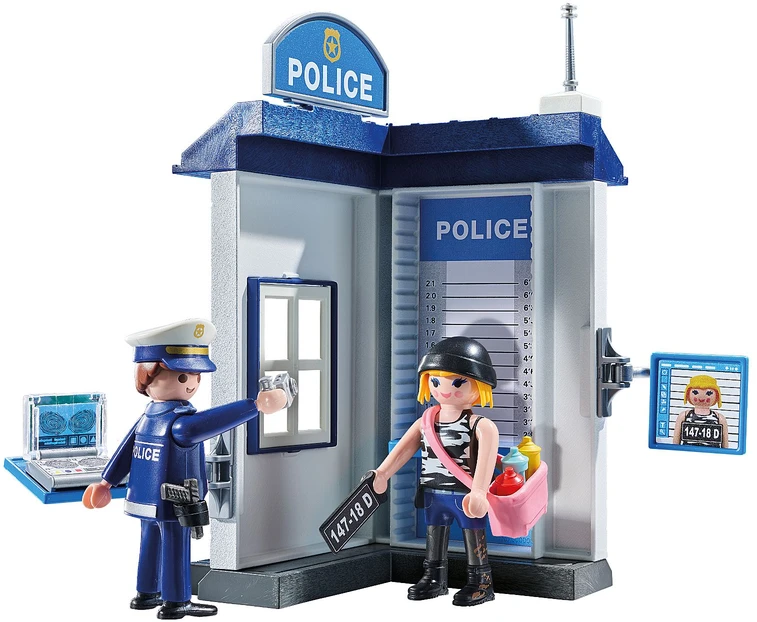 „Playmobil Action Heroes“ 71733 Policijos apklausos kambarys